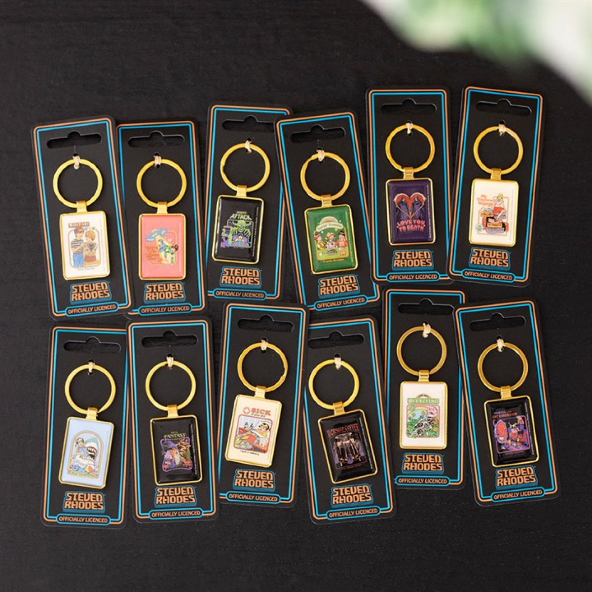 Fantasy Land Keyring by Steven Rhodes