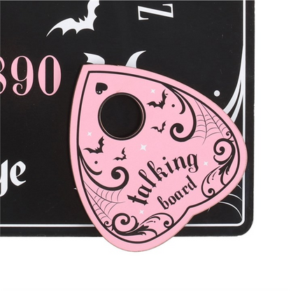 Pink and Black Talking Board