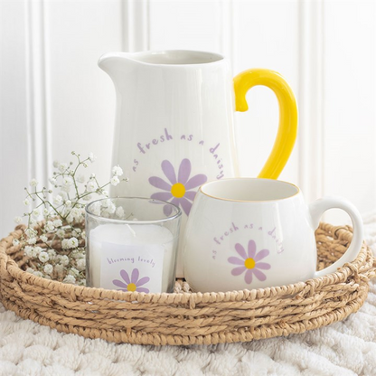 Fresh as a Daisy Ceramic Flower Jug