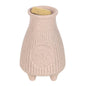 Greige Ribbed Palo Santo Brick Burner
