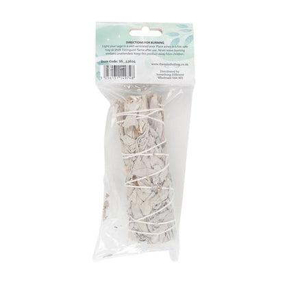 10cm Small White Sage Smudge Stick Wand
